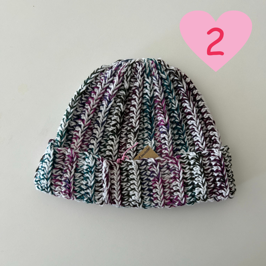 Chunky crochet winter beanie - more colours