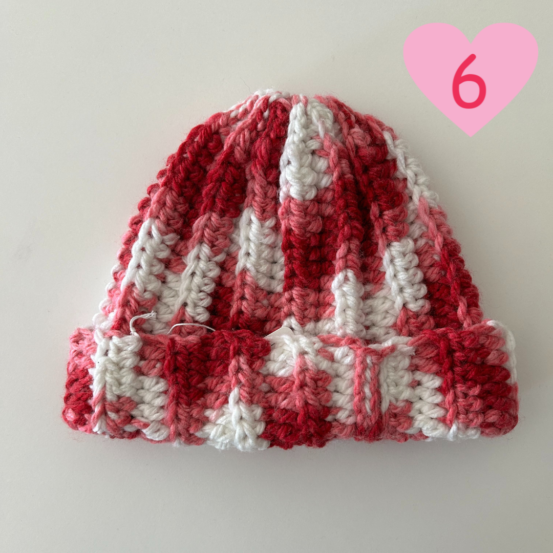 Chunky crochet winter beanie - more colours