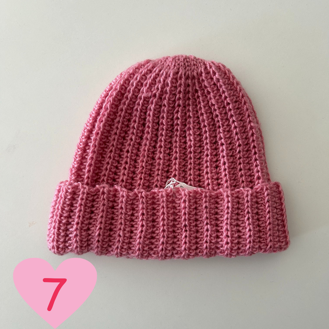 Chunky crochet winter beanie - more colours