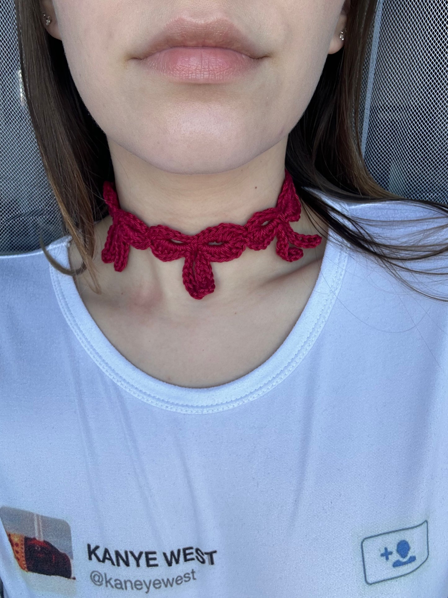 .🎀Coquette crochet choker🎀.